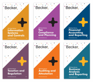 CPA 2024 - Becker Study Guides Full Set