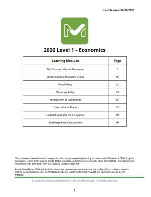 CFA 2026 Level 1 Mark Meldrum Notes, Pre-Requisites, Seminars, Formula Sheet