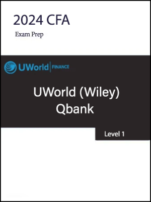 CFA 2024 UWorld レベル 1 問題集