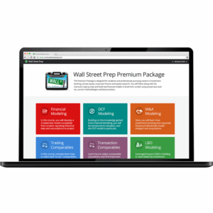 Wall Street Prep Premium Package - Financial Modeling