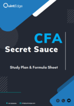 2027 CFA Level 1 Secret sauce Quintedge
