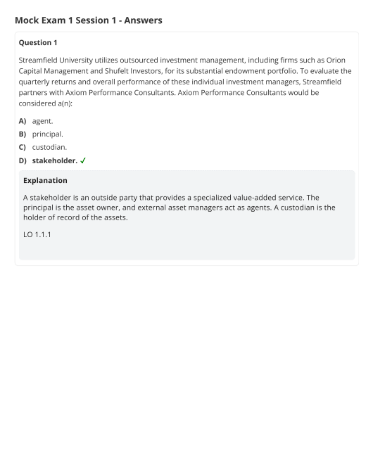 CAIA 2026 Level 1 Schweser Mock Exam:圖片 2