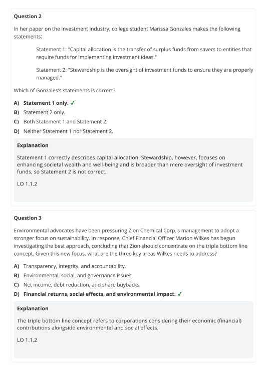 CAIA 2026 Level 1 Schweser Mock Exam:圖片 3