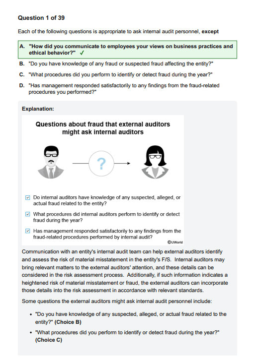cpa2026auduworld CPA 2026 UWorld Mock Exam AUD