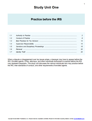 EA (Enrolled Agent) 2027 Gleim Part 3 Book