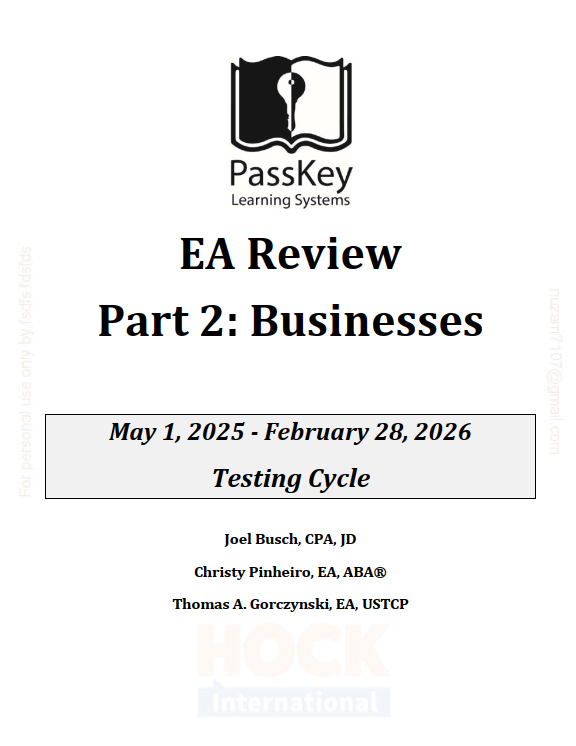 ea part 2 PassKey EA Review Part 2 Businesses 2026