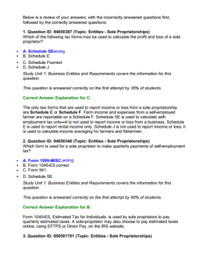 EA Part 2 Hock passkey MCQs and Answers with mock