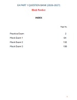 hock ea part 1 mock exam 2027