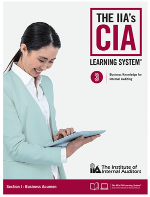 CIA Part 3 IIA Book, Practice Exam